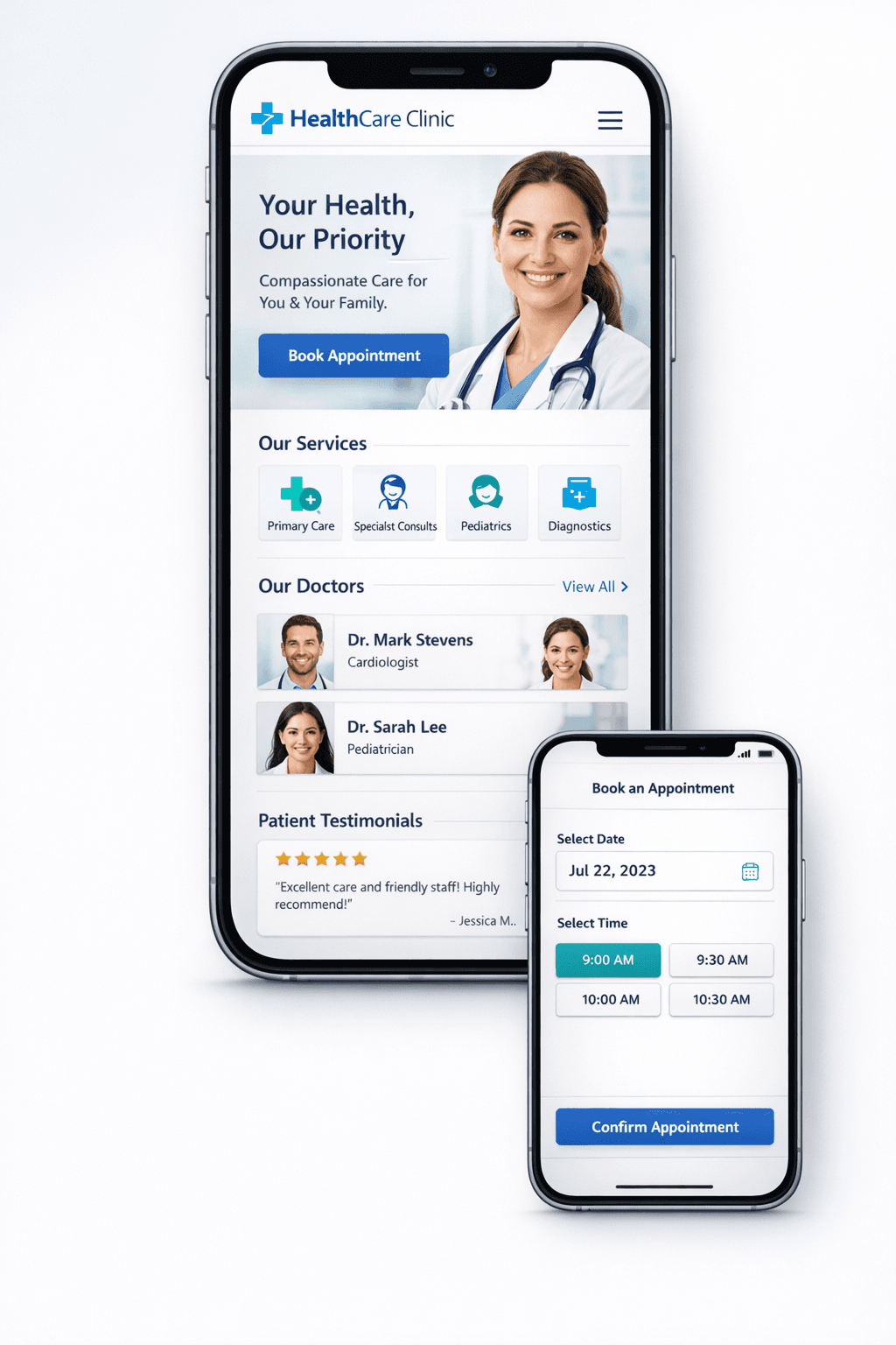 Websites That Help Patients Book Instantly